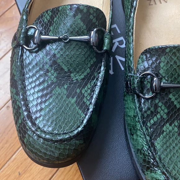 Naturalizer Macey Forest Green Flat Loafers - Picture 5 of 7
